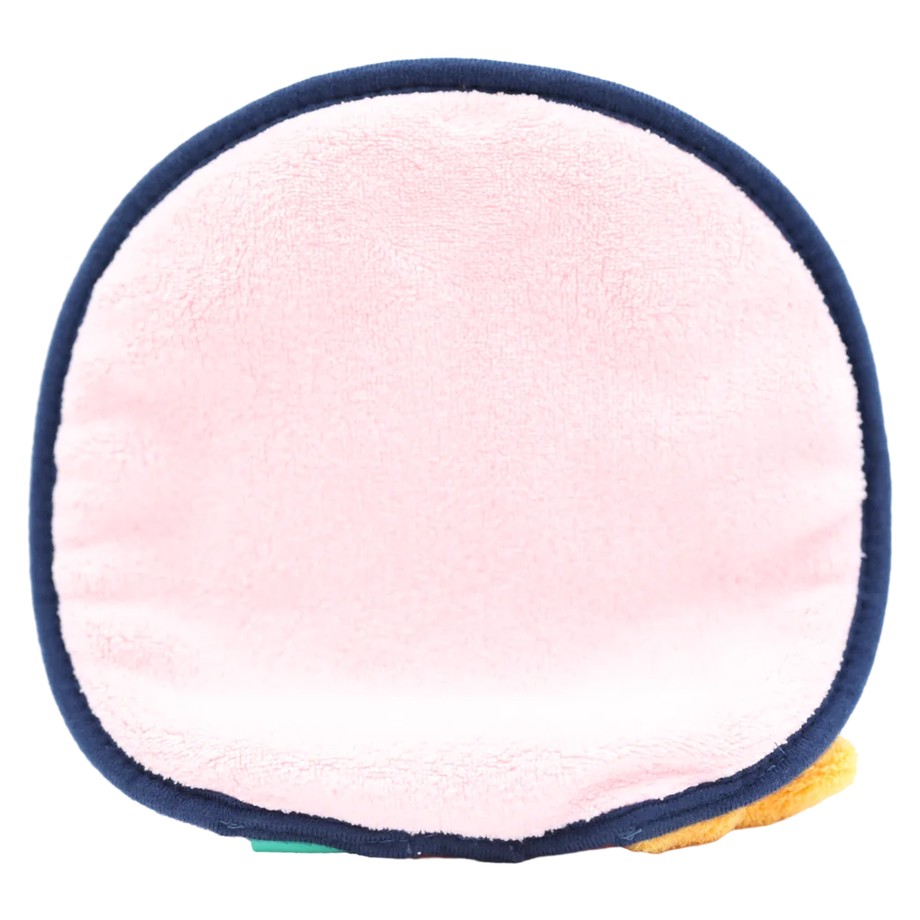 Handtuch aus Polyester mit Smiley-Design (Rosa)