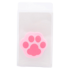 Faltbarer Handyhalter aus ABS &amp; Silikon mit Katzenpfoten-Design (Schwarz/Pink/Rosa)
