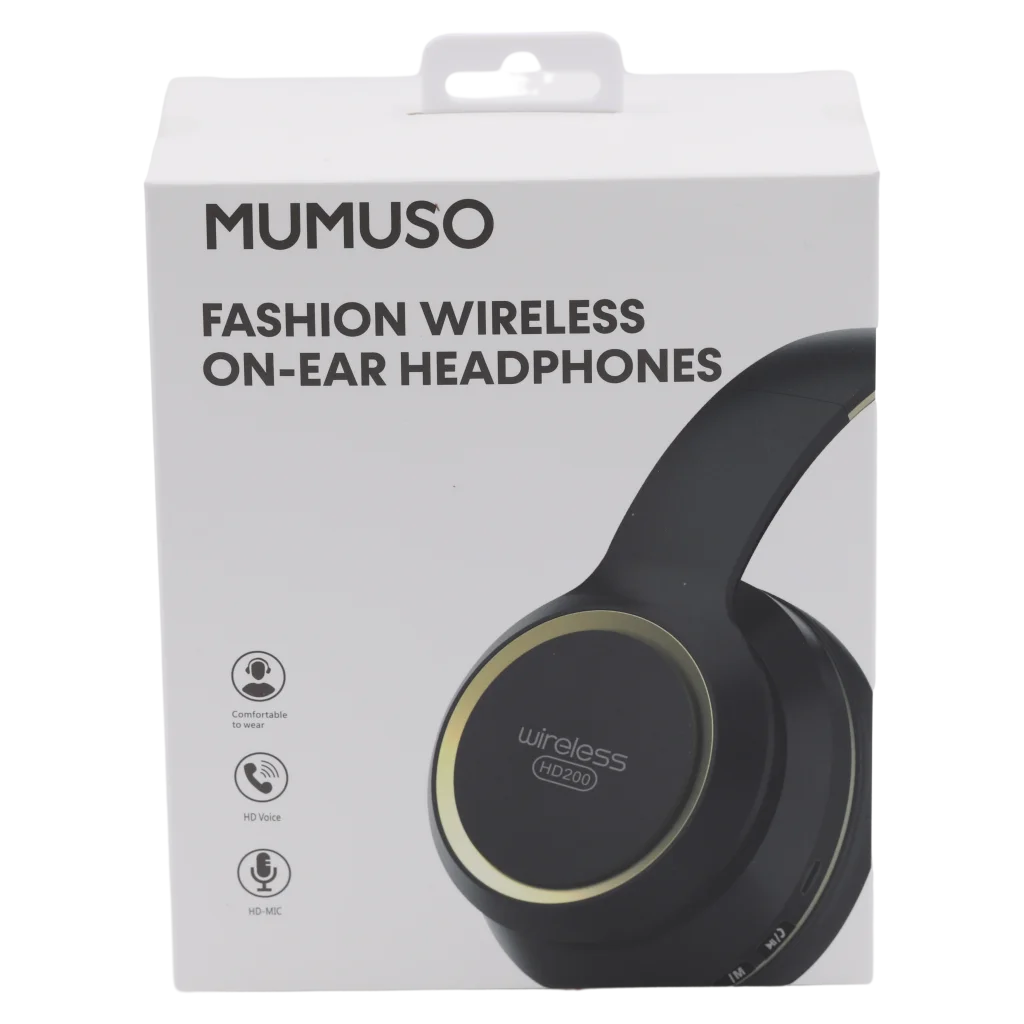 Kabellose On-Ear-Kopfhörer mit Mikrofon, Bluetooth (Weiß)