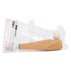 Kauspielzeug aus Naturkautschuk für Hunde im bowlingähnlichen Design (Beige)