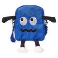 Kinder-Umhängetasche aus Polyester mit Cartoon-Design (Blau)