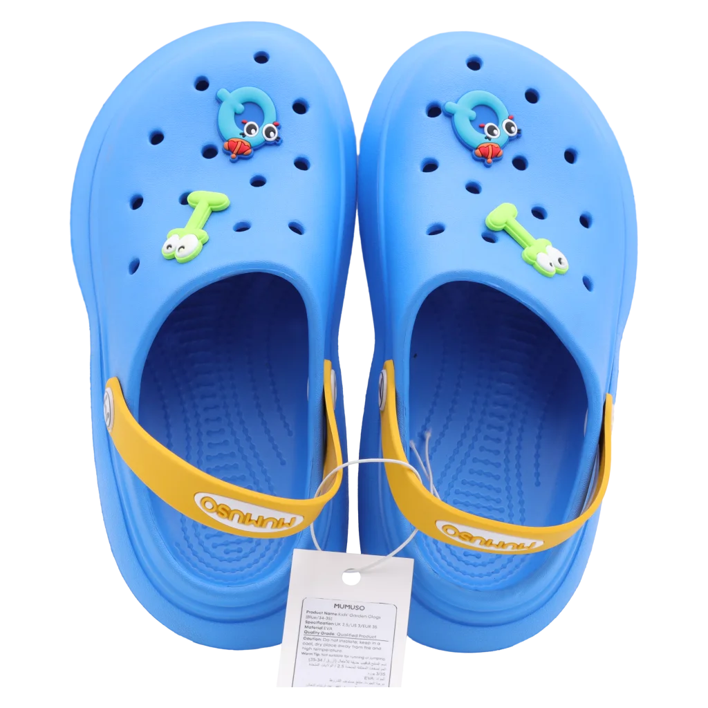 Kinder Gartenschuhe aus EVA mit Tier-Design, Größe 30-31 (Blau)