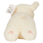 Kuschelkissen Hund, Plüschkissen 40 cm mit Hund-Design (Weiß)