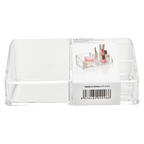 Make-up-Organizer aus Kunststoff, 9 Fächer (Klar)