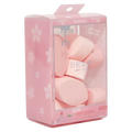10er-Set Make-up Schwämmchen aus Polyurethan für nasse &amp; trockene Anwendung (Rosa)