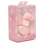 10er-Set Make-up Schwämmchen aus Polyurethan für nasse &amp; trockene Anwendung (Rosa)