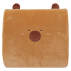 Memory Foam Rückenkissen mit Capybara-Design, 459 g (Braun)