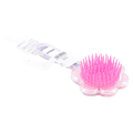 Mini-Haarbürste aus Polystyrol mit Katzenpfoten-Design (Pink)