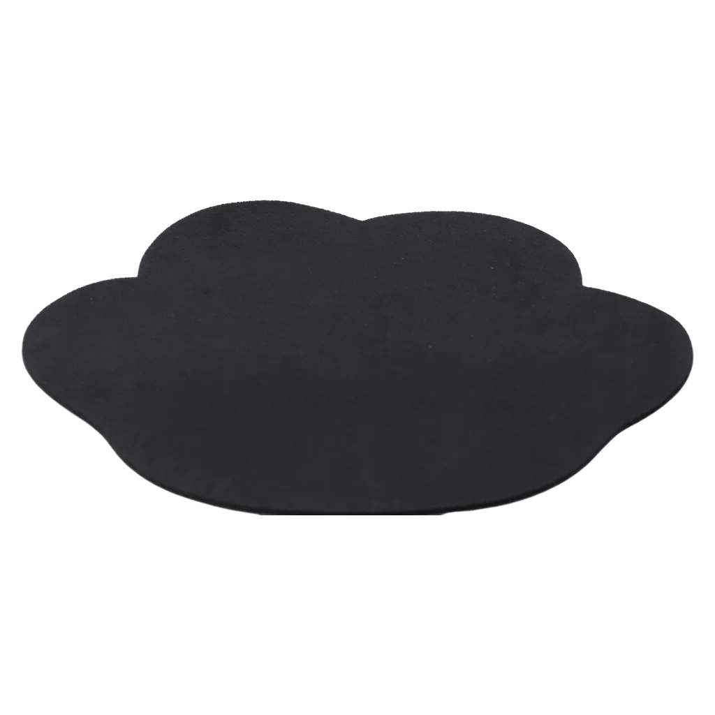 Mousepad mit Katzenpfoten-Design für Schreibtisch und Büro (Beige/Rosa)