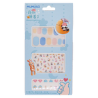 Nail Stickers Set For Kids #02 (Sleeping Moon)
