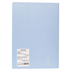Notizbuch B5 mit genähter Bindung, 169,5 g (Rosa/Hellblau/Mint/Beige)