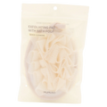 Peeling-Pad mit Badeschwamm zur Körperreinigung (Beige)