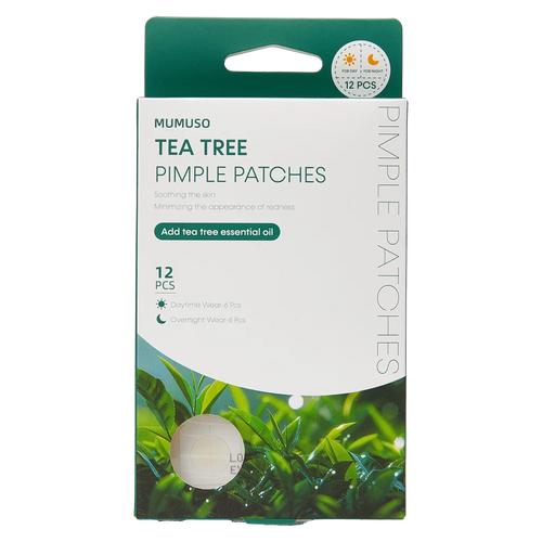 12-teiliges Pimple Patch Set für Tag &amp; Nacht, transparent