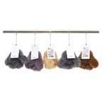 Plüsch Anhänger im Kaninchen-Design aus Orylag®-Fell (Braun/Grau/Creme/Lila/Dunkelgrau)