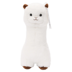 Plüschtier Alpaka, 30 cm, aus Polyester (Weiß)