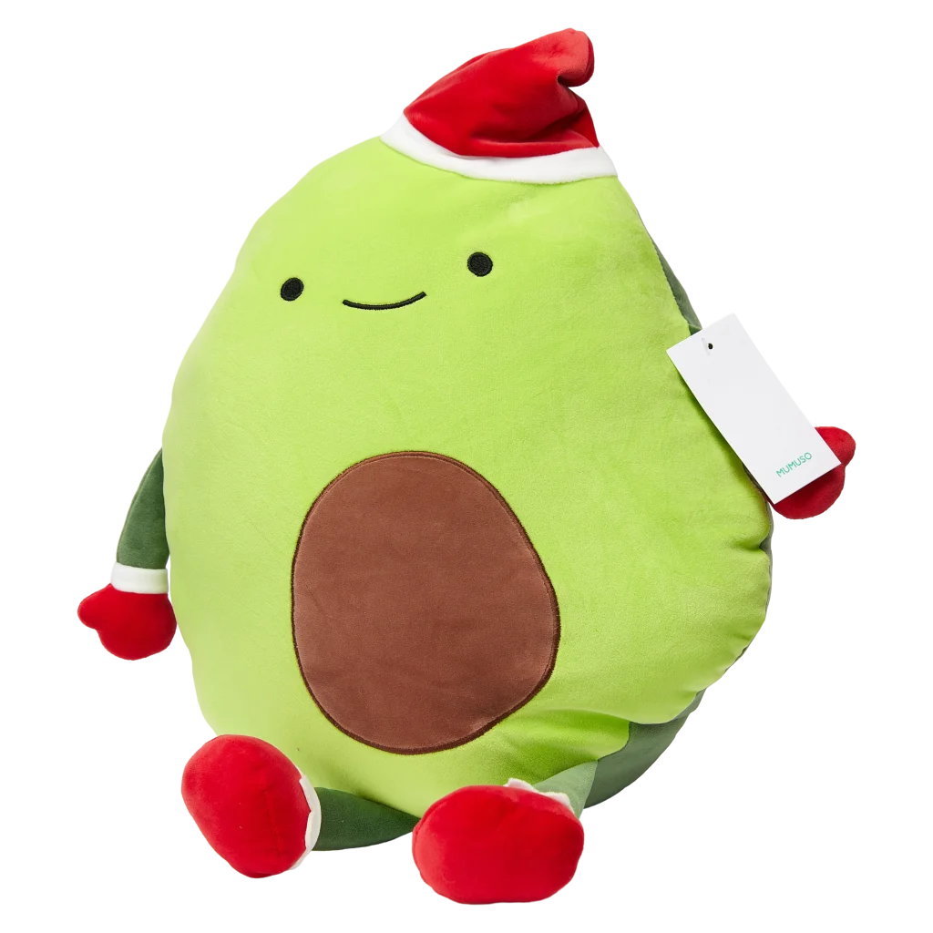 Plüschtier mit Avocado-Design, 40 cm (Mehrfarbig)