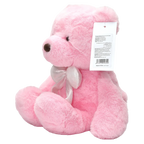 Plüschtier Bär mit Schleife, 35 cm (Rosa)
