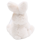 Plüschtier Hase mit Karotten-Design, 28 cm (Weiß)