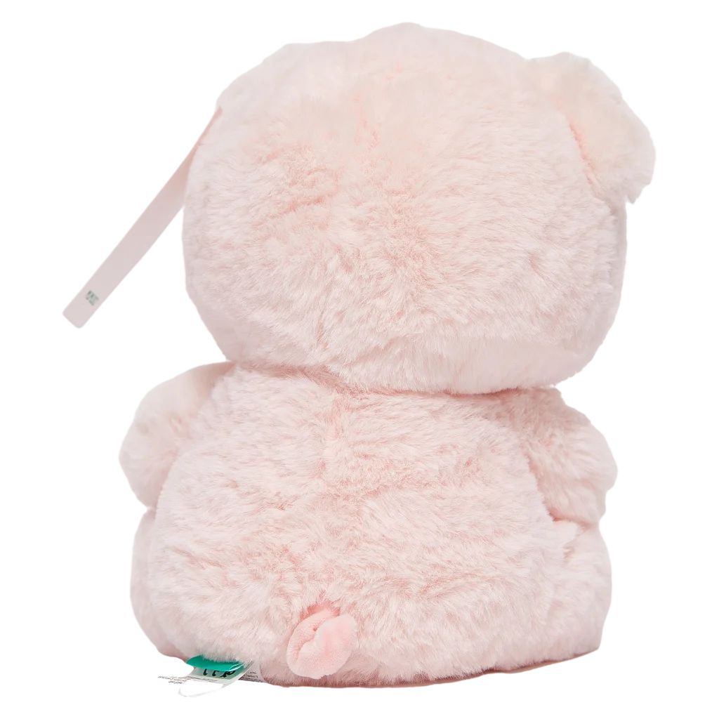 Plüschtier mit Schweinchen-Design, 23 cm (Rosa)