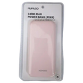Powerbank 10000 mAh aus ABS/PC für Mobilgeräte (Pink)