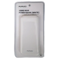Powerbank 10000 mAh aus ABS/PC, kompakt (Weiß)
