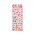 Puffy Sticker mit Capybara-Design, 14 g (Mehrfarbig)