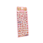 Puffy Sticker mit Capybara-Design, 14 g (Mehrfarbig)