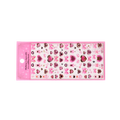 PVC-Foliensticker mit Herz- und Schleifen-Design (Rosa/Lila/Pink/Blau)