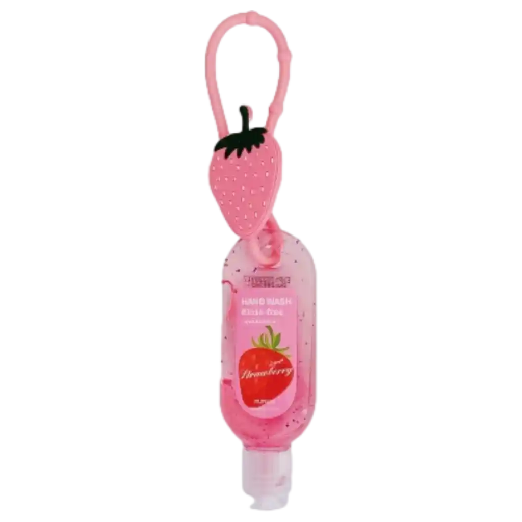 Handwaschgel mit Erdbeer-Design, 51,7 g (Rosa)