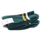 Sportsocken für Herren aus Baumwollmischung mit Streifen-Design (Schwarzgrün)