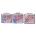 Sticker-Set für Kinder mit Prinzessinnen-Design und Armband (Rosa/Blau/Lila/Beige)