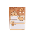 Sticky Notes mit Capybara-Design, verschiedene Größen (Mehrfarbig)