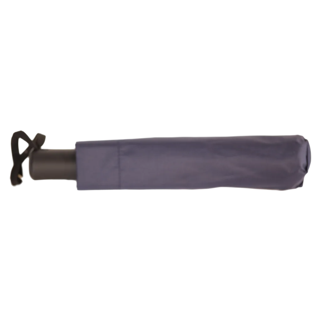 Kompakter Taschenschirm mit Automatikfunktion, faltbar (Navy Blau)