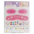 Temporäre Tattoo Sticker mit buntem Print für Kinder &amp; Erwachsene (Mehrfarbig)