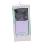Tragbare Powerbank mit integrierten Kabeln, 10.000 mAh (Lila)