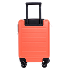 Trolleykoffer 20 Zoll mit Family-Design, leicht und robust (Pink)