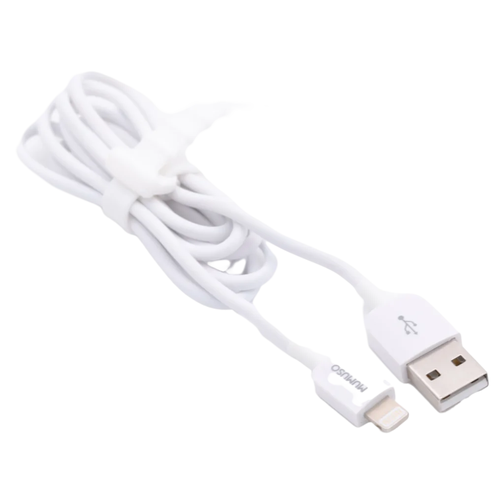 USB-Ladekabel mit Lightning-Anschluss, 1 m (Weiß) für iPhone/iPad/iPod