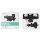 Verstellbare magnetische Handyhalterung aus ABS für das Auto (Schwarz)