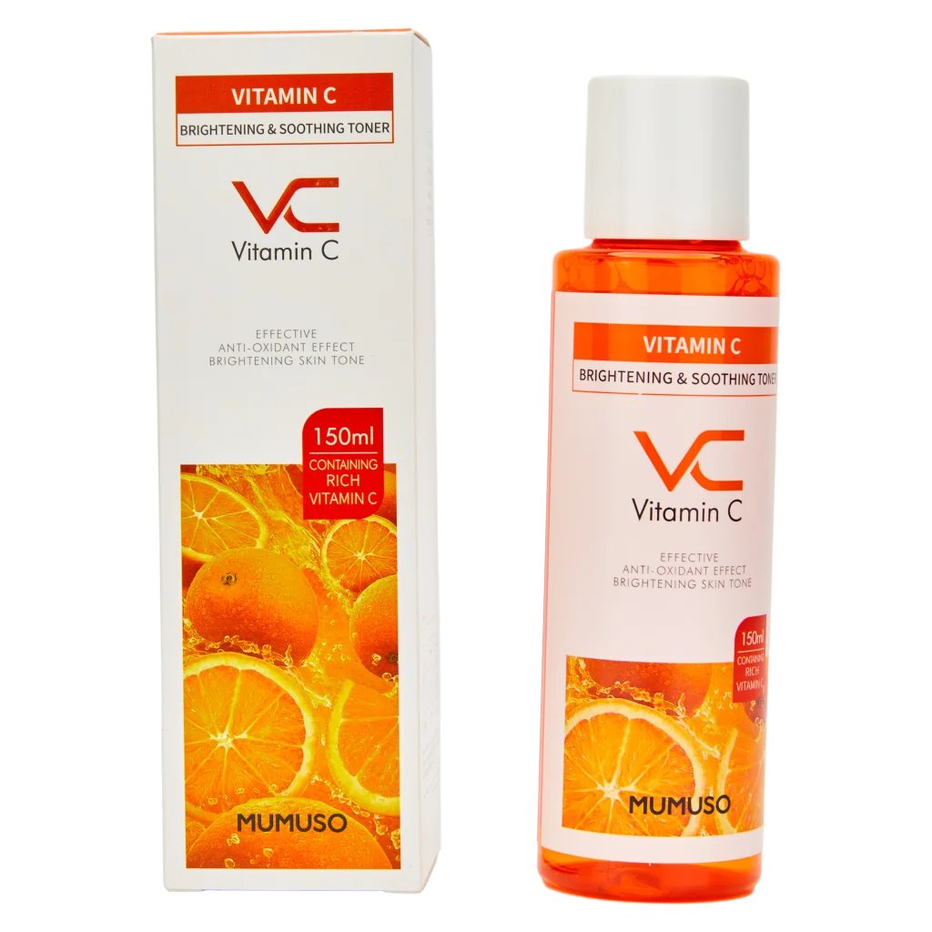 Vitamin C Gesichtstoner für strahlende Haut, 150 ml (Orange)