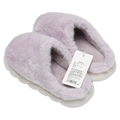 Winter Damen Hausschuhe, flauschig, Größe 40-41 (Lila/Grün/Beige/Rosa)