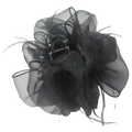Haarkralle mit Blüten-Design (Schwarz) für Damenfrisuren