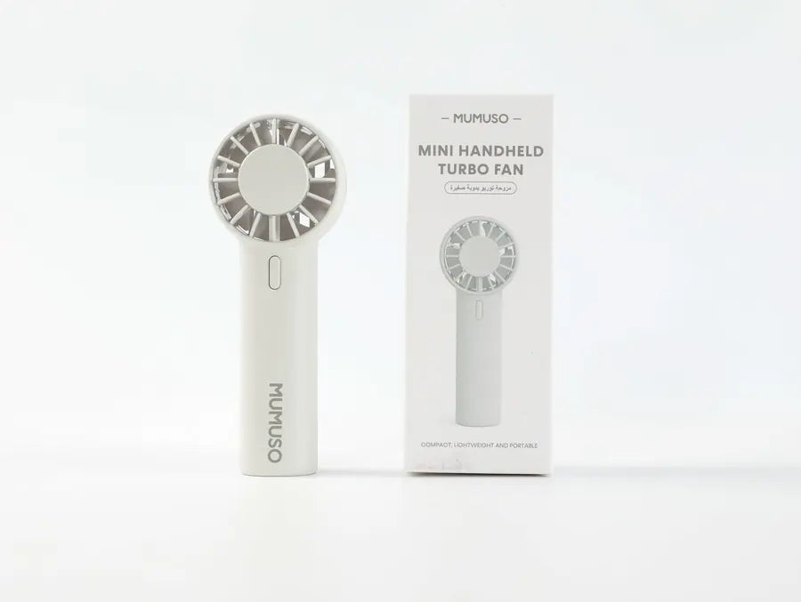 Mini Handventilator in Weiß in der Originalverpackung
