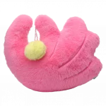 Dekokissen handform aus polyester, flauschig (pink) 6932559600070