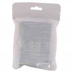 Rückseite der mumuso bambus kohle öl-absorptionspapier verpackung mit anwendungshinweisen.