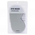 Ultra-weiche schlafmaske aus polyester, doppelseitig (grau/grün/braun) 6976227002162 4