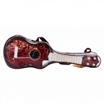Klassische kindergitarre aus basswood und birke mit print-design (rot/grün) 6976482094698 3
