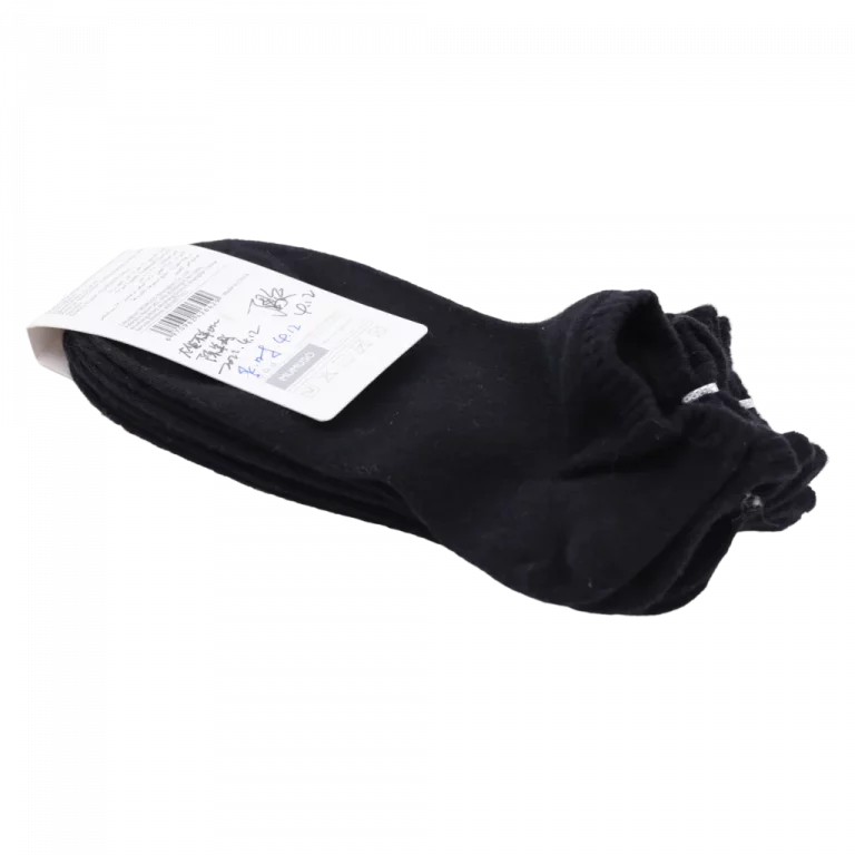 MUMUSO 3er-Pack Damen Sneakersocken aus Baumwolle in Schwarz – bequeme Sneakersocken Damen für Alltag und Freizeit.