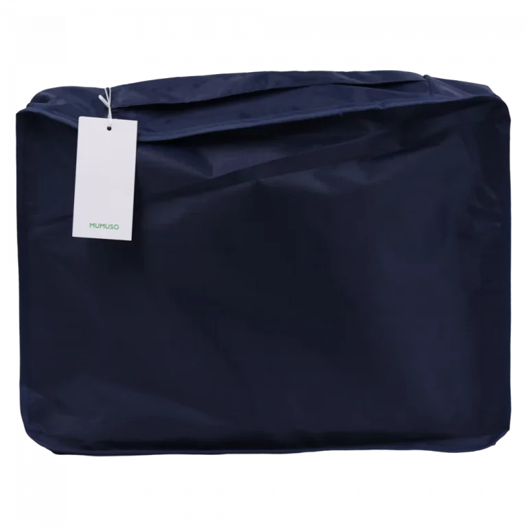 MUMUSO 6-teiliges Aufbewahrungsbeutel-Set aus Polyester, navyblau – praktischer Kleiderorganizer für Reisen.