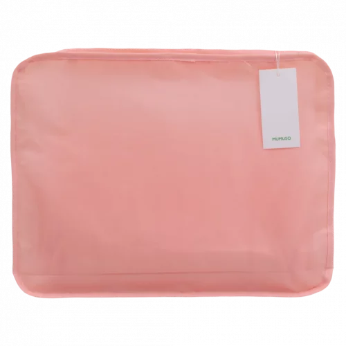 MUMUSO 6-teiliges Aufbewahrungstaschen Set aus Polyester (Pink) für Reise und Alltag – ideal für Koffer Organisation.
