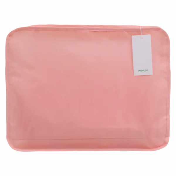MUMUSO 6-teiliges Aufbewahrungstaschen Set aus Polyester (Pink) für Reise und Alltag – ideal für Koffer Organisation.